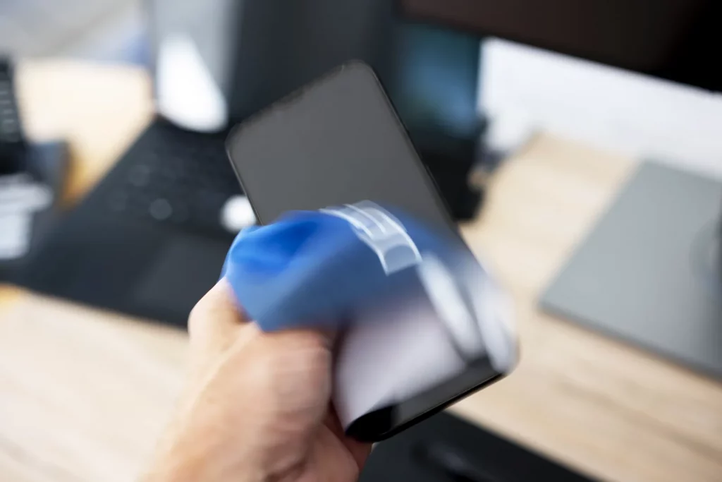 Dermalog Microfaser Putztuch für digtale Geräte