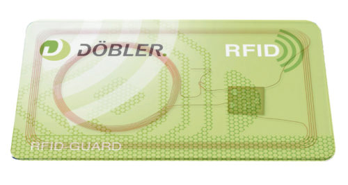 RFID Guard Karte, transparent