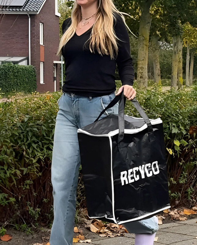 Recyco Mehrwegtasche als nachhaltiges Werbemittel