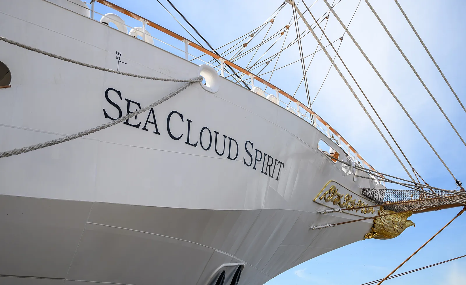 Sea Cloud Spirit in Hamburg im Juli 2024 - Fotos: axelschmies images