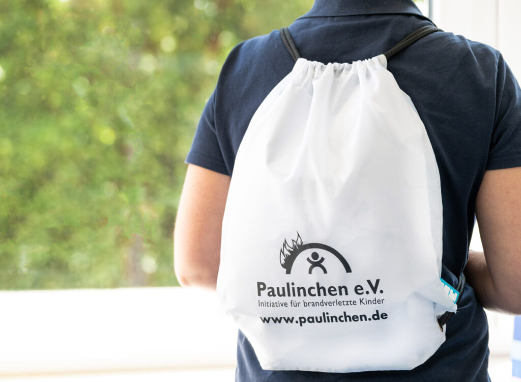 Stringbag aus RPET für Paulinchen e.V.