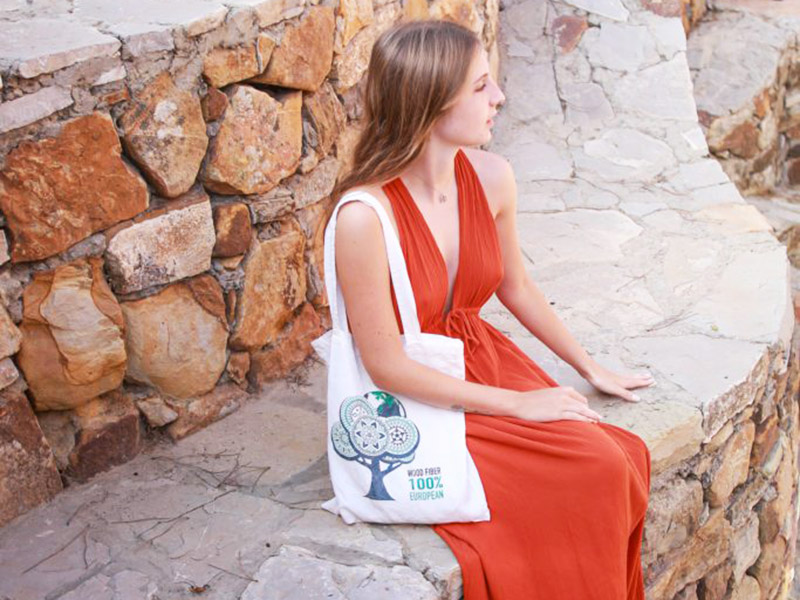 TreeTote Holzfaser Tragetasche